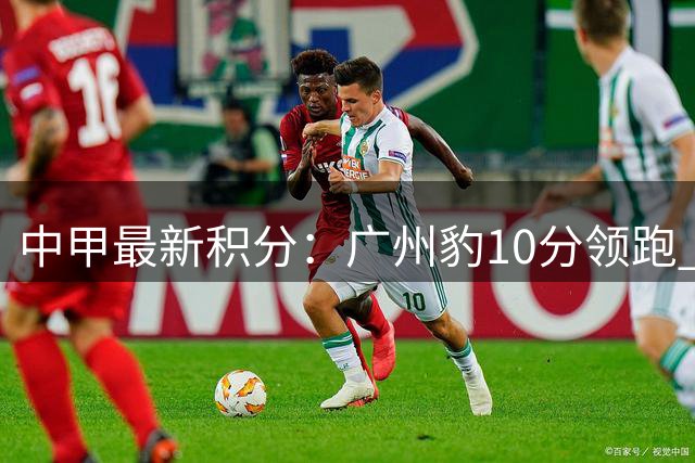 中甲最新积分：广州豹10分领跑 第二梯队竞争白热化